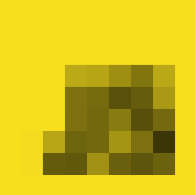 The JavaScript logo, but with a pixelated blur added, 'censoring' the letters